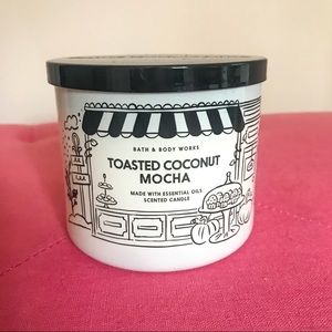 Bath and Body Works Toasted Coconut mocha candle